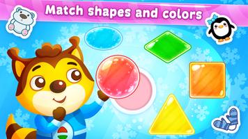 Preschool educational games for kids with Pengui syot layar 1