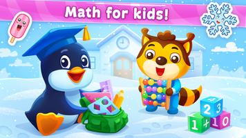 Learning Math with Pengui ~ Kids Educational Games poster