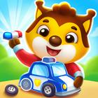 Сars for kids - puzzle games أيقونة