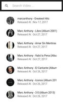 MARC ANTHONY SONGS capture d'écran 1