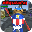 3D Amazing Captain gangaster Frog : Mafia  city APK