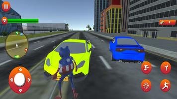 3D Amazing Captain gangaster Frog : Mafia  city اسکرین شاٹ 2