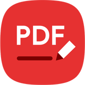 Write on PDF - Free icon