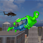 Spider Rope Flying City Hero icône