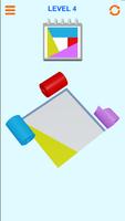Color Roll Puzzle - Color Sort 3D Affiche
