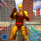 Super Vice Town Rope Hero: Cri أيقونة