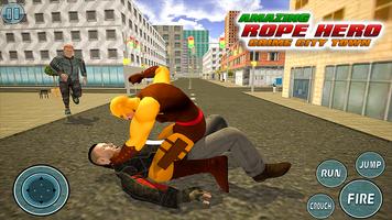 Super Vice Town Rope Hero: Cri 截圖 1