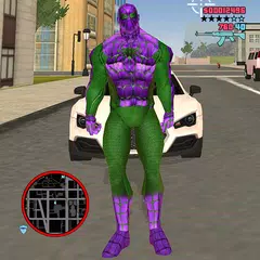 Spider Frog Rope Hero Gangstar Crime APK download