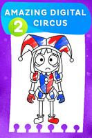 digital circus Pomni Plakat