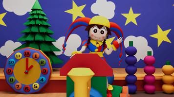 Clown Monster Digital Circus poster