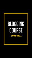 Blogging Course poster