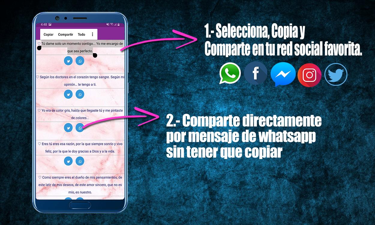 Frases De Amor Y Mensajes Romanticos Para Whatsapp Fur Android