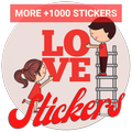 Stickers de amor con movimiento