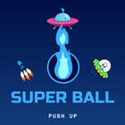 Super Space Ball Push Up icône