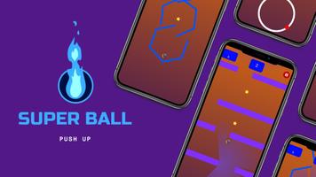 Super Space Ball Push Up Affiche