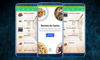 Recetas de cocina fáciles gratis Plakat