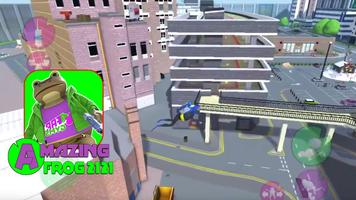 Amazing Gangster Frog - Simulator City 2021 capture d'écran 1