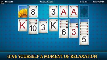 Amazing Klondike Solitaire ảnh chụp màn hình 1