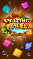 Amazing Jewels Match 3 Game Affiche