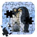 Jigsaw Pengouin game Puzzle