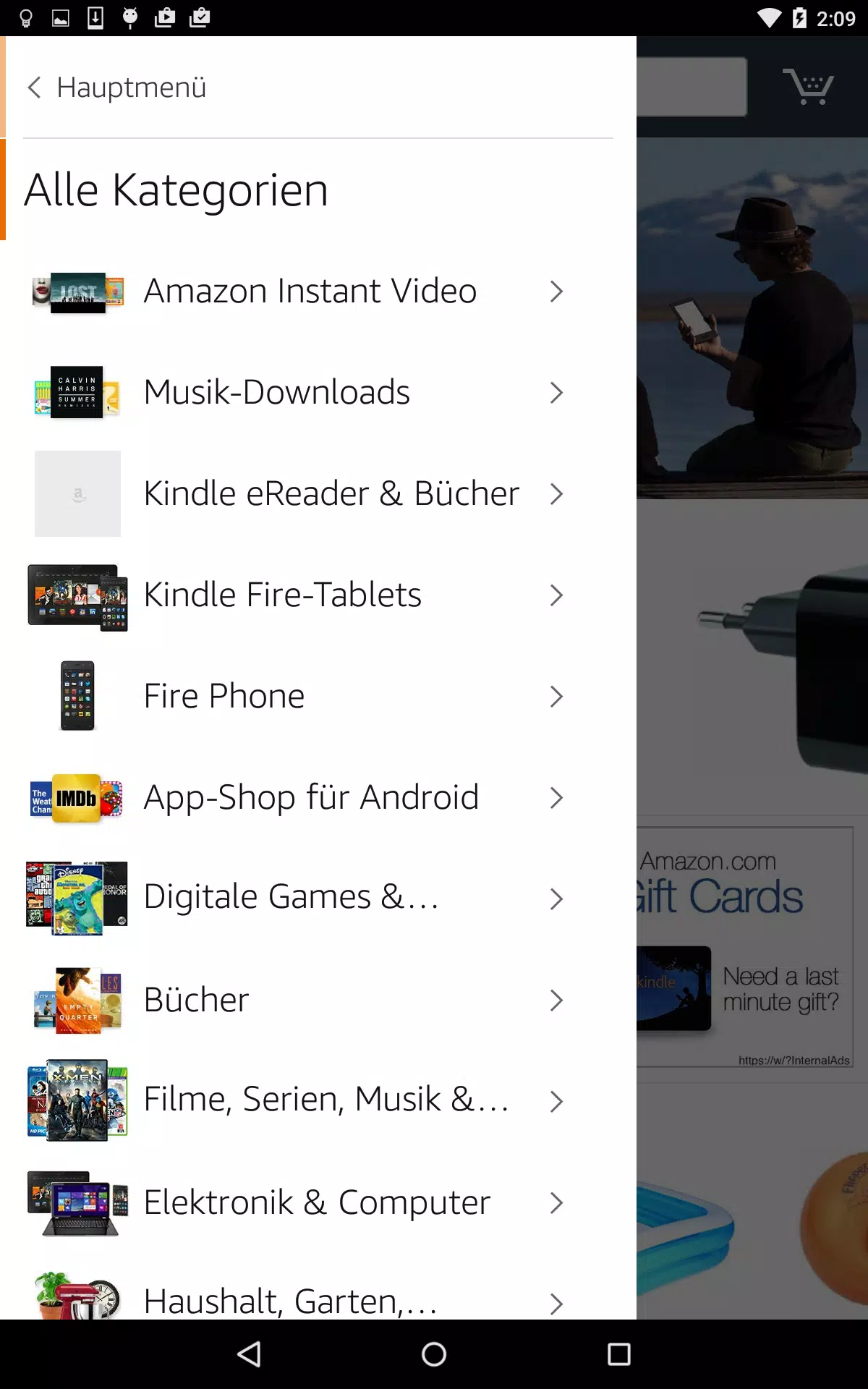 Amazon APK für Android herunterladen