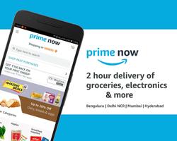 Amazon Prime Now plakat