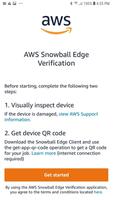 AWS Snow Family Verification plakat