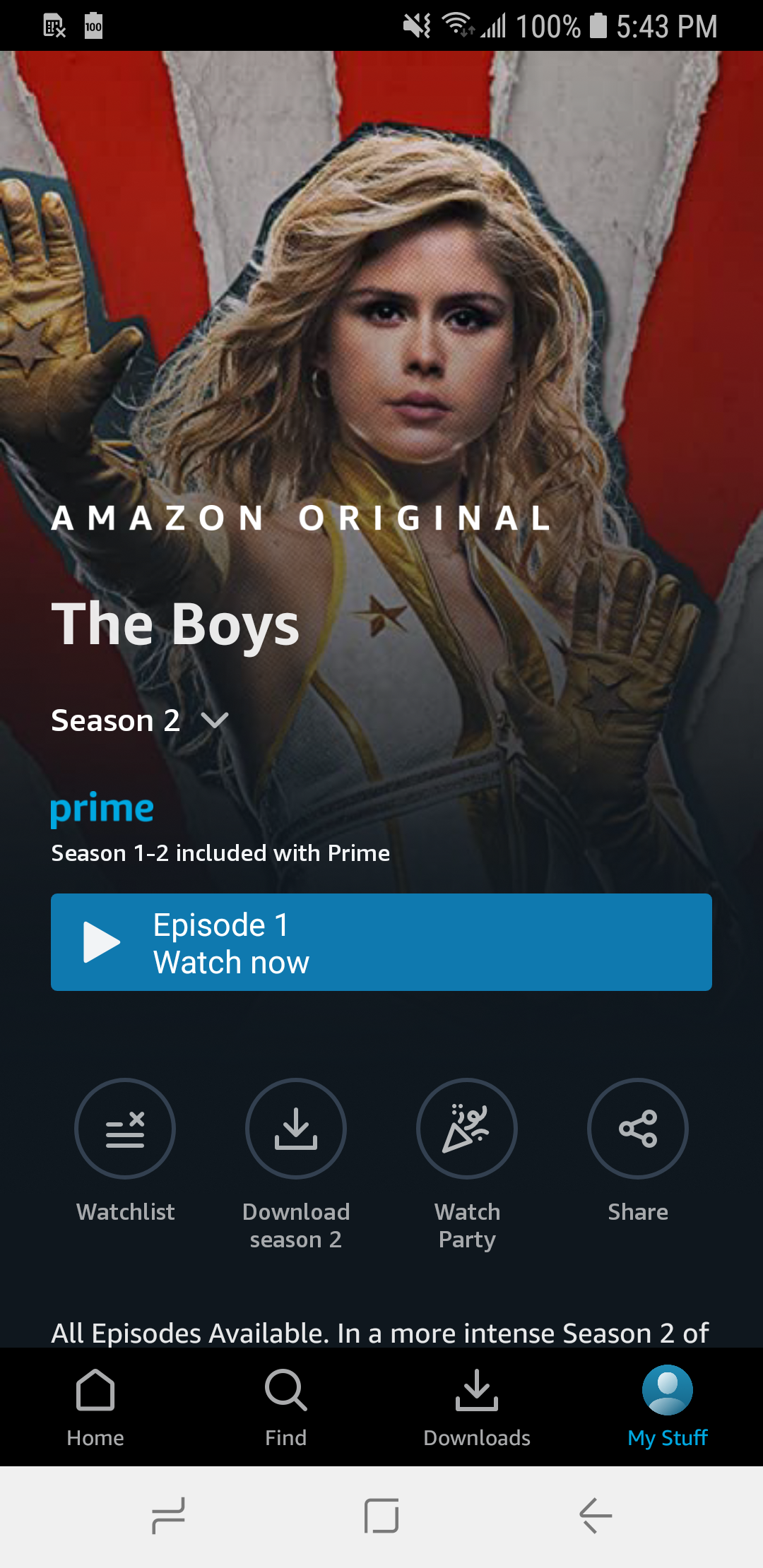 Amazon Prime Video APK 3.0.345.16647 for Android Download Amazon Prime Video APK Latest
