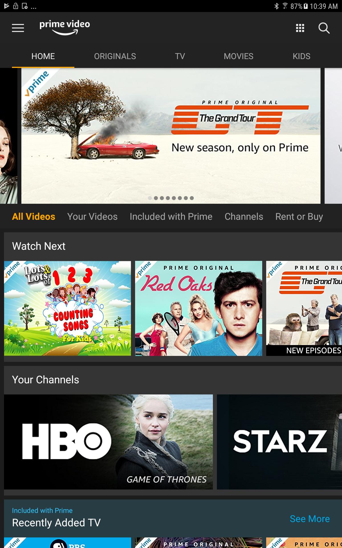 Amazon Prime Video Android Amazon Prime Video Android