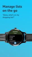 برنامه‌نما Amazon Alexa for Smart Watches عکس از صفحه