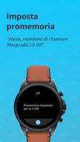 1 Schermata Amazon Alexa per smartwatch