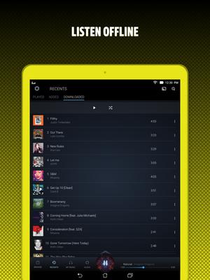 Amazon Music Screenshots