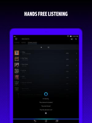 Amazon Music Screenshots