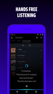 Amazon Music Screenshots