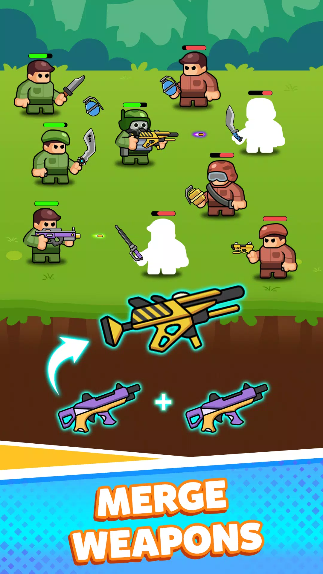 Bag War: Merge Battle