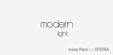 Icon Pack Modern Light