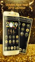 New Year 2019 Launcher-Analog Clock Countdown screenshot 2