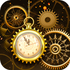 Golden Alarm Clock Launcher icon