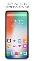 OS12 Launcher for Phone X Plakat