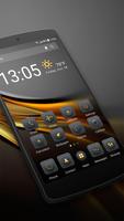 1 Schermata Blackgold tema del launcher