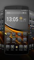 Blackgold Launcher theme for you الملصق