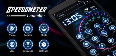 Dashboard launcher theme &wallpaper