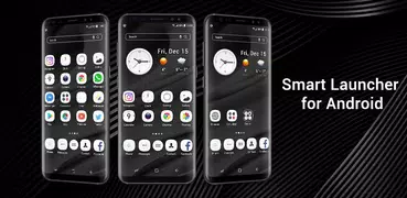 Blackランチャーテーマを無料で