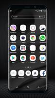 Black Тема Launcher бесплатно постер