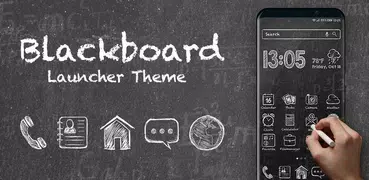 Blackboard tema del launcher