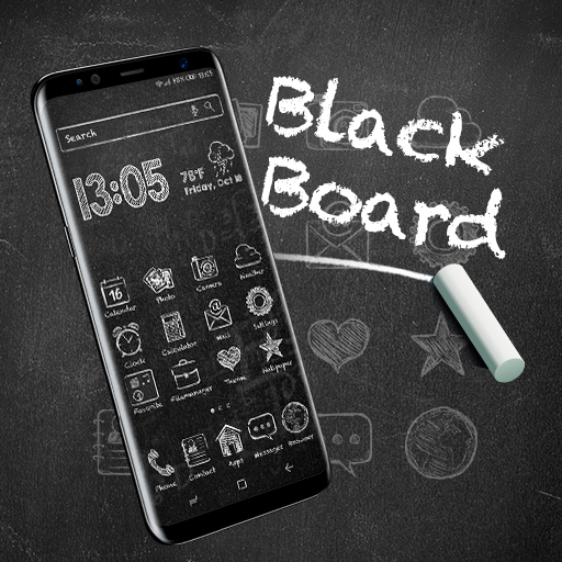 Blackboard Launcher theme for you