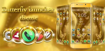 Butterfly theme style launcher theme &wallpaper