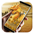 Golden dragon Thème lanceur gratuit icône