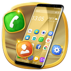 Golden Launcher-thema gratis-icoon