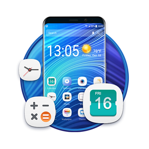 Galaxy Launcher theme for you